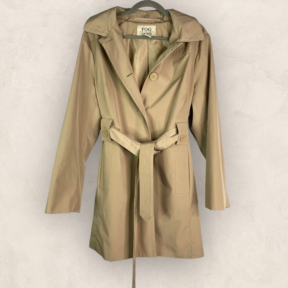 London Fog Tan Trench Coat